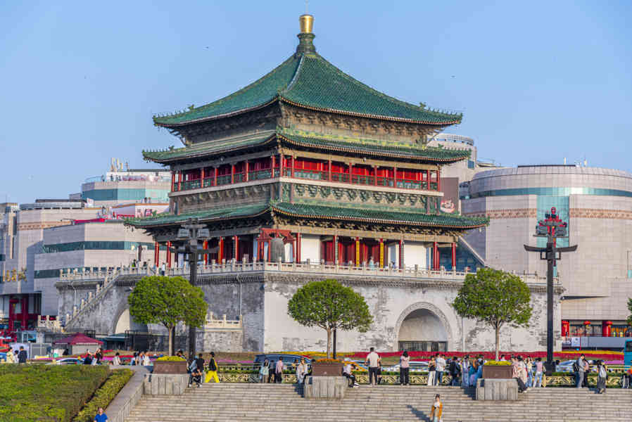 China - Xi'an 034 - pagoda de la Campana.jpg